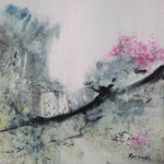Eban-1. Vie d'eau 60x60cm. DON
